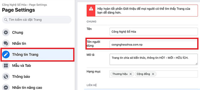 Tối ưu URL trang của bạn