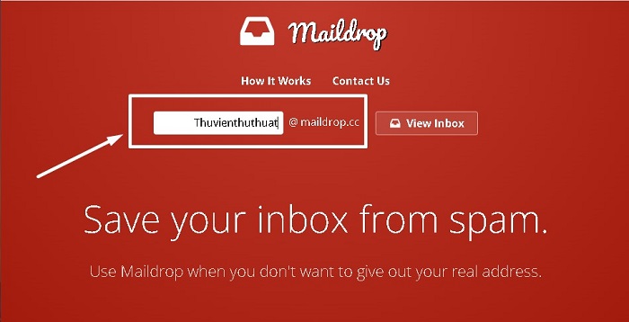 Tạo gmail ảo miễn phí với Maildrop5