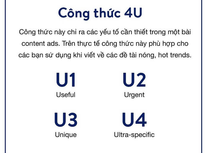 Công thức 4U5